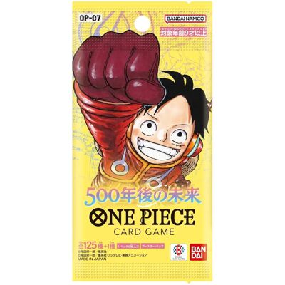 Jeu de Cartes One Piece 500 Ans dans le Futur OP-07 - Japonais - Publicité Jeu de Cartes One Piece 500 Ans dans le Futur OP-07 - Japonais - Publicité
