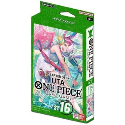 BANDAI - OnePiece Deck Green Uta ST-16 - Vert - Deck - Publicité BANDAI - OnePiece Deck Green Uta ST-16 - Vert - Deck - Publicité