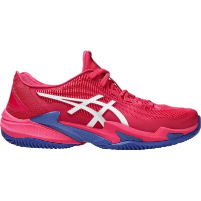 Asics Damen Tennisoutdoorschuhe COURT FF 3 CLAY - Indigo Fog/White - 39½ - Tennisschoenen Asics Damen Tennisoutdoorschuhe COURT FF 3 CLAY - Indigo Fog/White - 39½ - Tennisschoenen