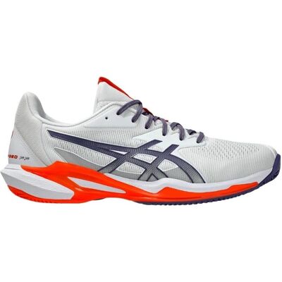 Asics Solution Speed Ff 3 Clay - Homme - Blanc - Chaussures de tennis - Publicité Asics Solution Speed Ff 3 Clay - Homme - Blanc - Chaussures de tennis - Publicité