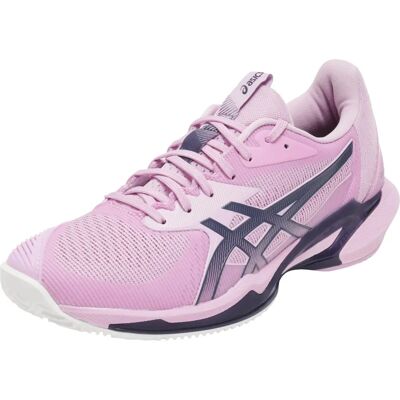 Asics Solution Speed FF 3 Clay Chaussures de tennis pour femmes - Ube clair / Indigo Fog - 38 - Publicité Asics Solution Speed FF 3 Clay Chaussures de tennis pour femmes - Ube clair / Indigo Fog - 38 - Publicité