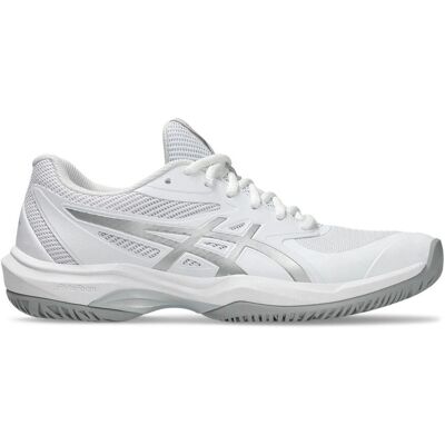 Asics Game FF Blanc - Chaussures de tennis - Publicité Asics Game FF Blanc - Chaussures de tennis - Publicité