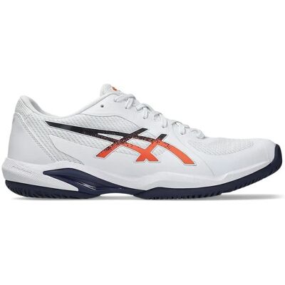 Asics Solution Swift FF 2 Clay Blanc / Orange Nova Homme Taille 39,5 - Chaussures de Sport Asics Solution Swift FF 2 Clay Blanc / Orange Nova Homme Taille 39,5 - Chaussures de Sport