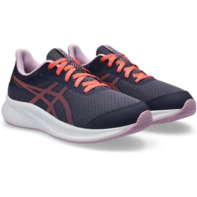Asics Patriot 13 Gs Indigo Fog / Papaya Kinder Laufschuhe - Laufschuhe Asics Patriot 13 Gs Indigo Fog / Papaya Kinder Laufschuhe - Laufschuhe
