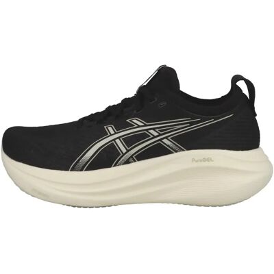 ASICS Heren GEL-NIMBUS 27 Hardloopschoenen - Zwart/Wit - Hardloopschoenen ASICS Heren GEL-NIMBUS 27 Hardloopschoenen - Zwart/Wit - Hardloopschoenen