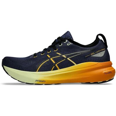 Asics Gel-Kayano 31 Indigo Blue/Orange Running Shoes - Running Asics Gel-Kayano 31 Indigo Blue/Orange Running Shoes - Running