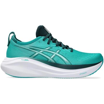 ASICS Hombre GEL-NIMBUS 27 Wave Teal - Zapatillas de correr ASICS Hombre GEL-NIMBUS 27 Wave Teal - Zapatillas de correr