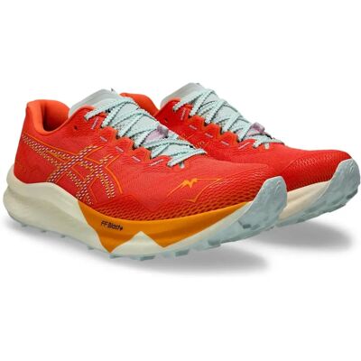 Asics Fujispeed 3 Nova Orange / Aqua Trail Running Shoes Asics Fujispeed 3 Nova Orange / Aqua Trail Running Shoes