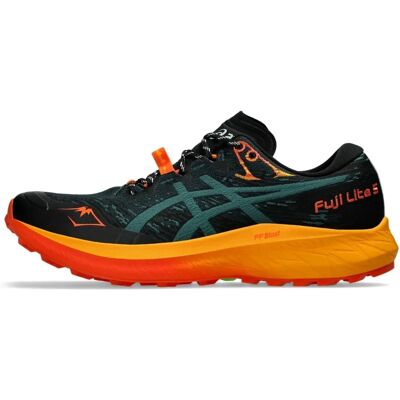Asics Herren Grüne Fuji Lite 5 Laufschuhe Asics Herren Grüne Fuji Lite 5 Laufschuhe