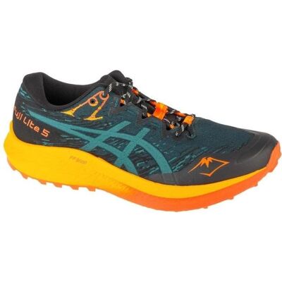 ASICS Fuji Lite 5 Saxon Green/Rainy Lake - Trailrunningschuhe ASICS Fuji Lite 5 Saxon Green/Rainy Lake - Trailrunningschuhe
