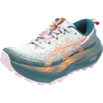 ASICS Trabuco Max 4 Scarpe da trail - Cold Moss / Nova Orange ASICS Trabuco Max 4 Scarpe da trail - Cold Moss / Nova Orange