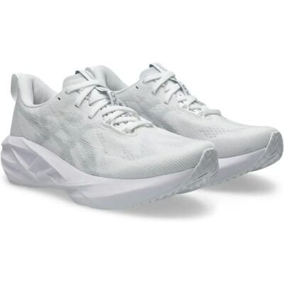 Chaussures de course ASICS Novablast 5 Blanc Gris - Running Shoes Chaussures de course ASICS Novablast 5 Blanc Gris - Running Shoes