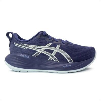 Asics Wms Gel-cumulus 27 Indigo Blue/cool Grey - Laufschuhe Asics Wms Gel-cumulus 27 Indigo Blue/cool Grey - Laufschuhe