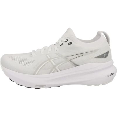 Asics Gel-Kayano 31 White / Concrete Running Shoes Asics Gel-Kayano 31 White / Concrete Running Shoes