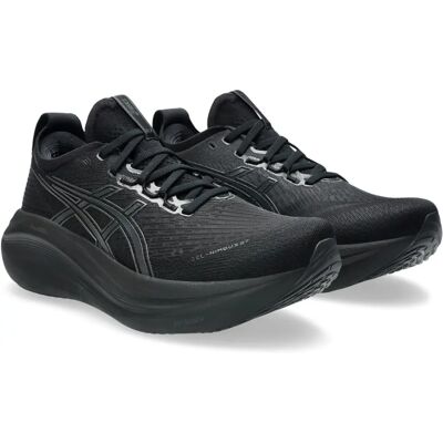 Asics Gel-Nimbus 27 Schwarz / Graphit Grau Laufschuhe - Running Shoes Asics Gel-Nimbus 27 Schwarz / Graphit Grau Laufschuhe - Running Shoes