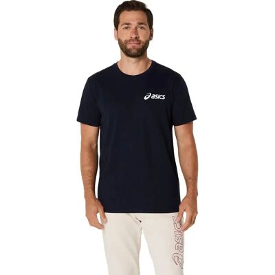 Asics Chest Logo SS - Blå 2XL T-shirt Asics Chest Logo SS - Blå 2XL T-shirt