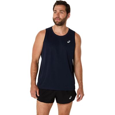 Asics M Blauw Sneldrogend T-shirt - T-shirt Asics M Blauw Sneldrogend T-shirt - T-shirt