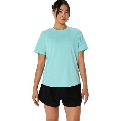 Asics Core Turquoise Hardloops T-Shirt - Hardloops T-Shirt Asics Core Turquoise Hardloops T-Shirt - Hardloops T-Shirt