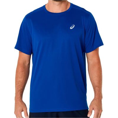 Asics 2011D221 Blau Kurzarm Sport-T-Shirt - T-Shirt Asics 2011D221 Blau Kurzarm Sport-T-Shirt - T-Shirt