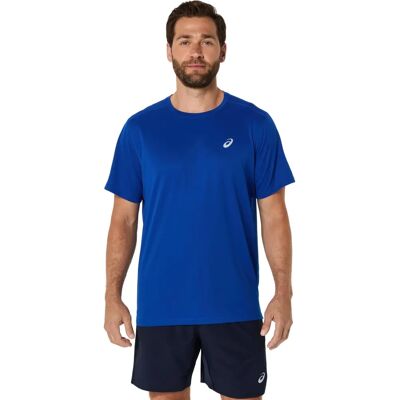 Asics 2011D221 Blau Kurzarm Sport-T-Shirt - T-Shirt Asics 2011D221 Blau Kurzarm Sport-T-Shirt - T-Shirt