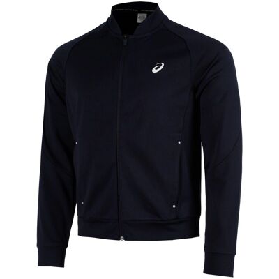 Felpa da tennis Asics Court Warm-Up per uomini - Blu Felpa da tennis Asics Court Warm-Up per uomini - Blu