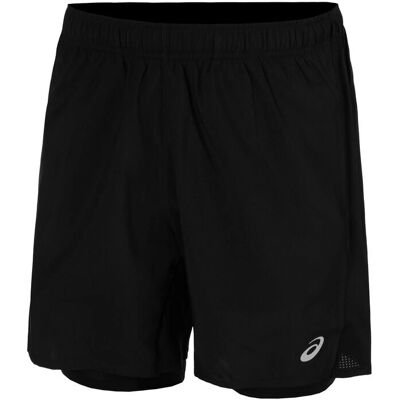 Asics Core 2n1 7in Short - Black - Running Shorts Asics Core 2n1 7in Short - Black - Running Shorts