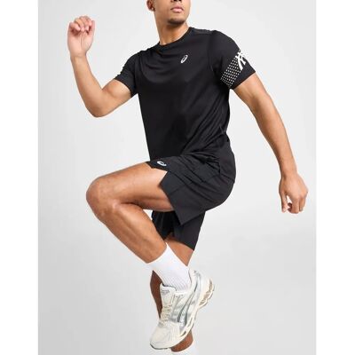 ASICS ICON SS TOP - Hardlooptop - Sportief, Zwart, Korte mouwen ASICS ICON SS TOP - Hardlooptop - Sportief, Zwart, Korte mouwen