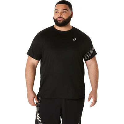 ASICS ICON SS TOP - Lichtgewicht Performance Zwart Running Shirt ASICS ICON SS TOP - Lichtgewicht Performance Zwart Running Shirt