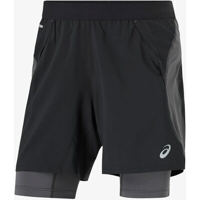 Asics Road 2N1 7IN Schwarz - Shorts Asics Road 2N1 7IN Schwarz - Shorts