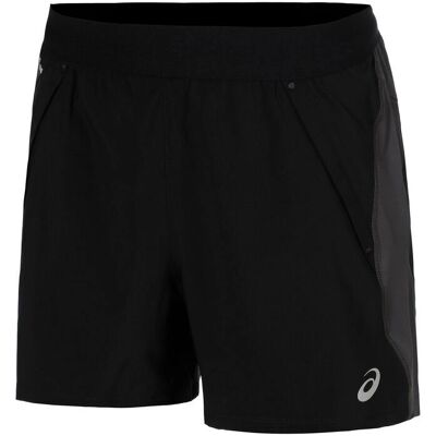 ASICS Herren Shorts ROAD 5IN SHORT - XXL - Performance Schwarz/Grau ASICS Herren Shorts ROAD 5IN SHORT - XXL - Performance Schwarz/Grau