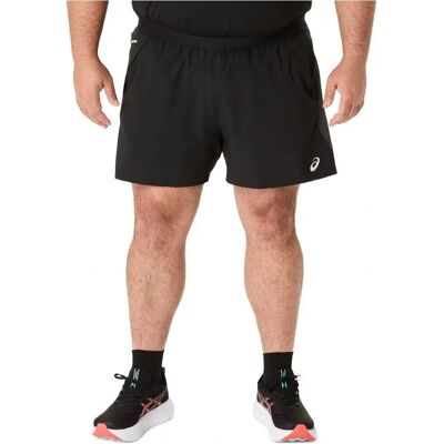 ASICS Herren Shorts ROAD 5IN SHORT - performance schwarz / graphite grau - S ASICS Herren Shorts ROAD 5IN SHORT - performance schwarz / graphite grau - S