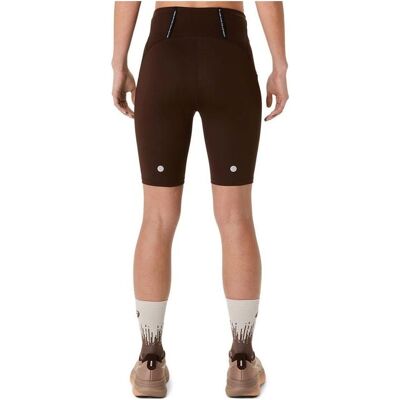 Asics Dame Shorts Road High Waist 8in Sprinter - Coffee - Shorts Asics Dame Shorts Road High Waist 8in Sprinter - Coffee - Shorts