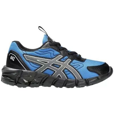 Asics Gel - Quantum 90 3 Gs - Bleu / Gris - Baskets Asics Gel - Quantum 90 3 Gs - Bleu / Gris - Baskets