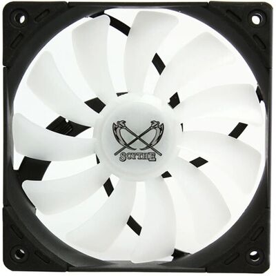 Ventola RGB Scythe Kaze Flex 120mm - Nero, Bianco - Sistema di raffreddamento Ventola RGB Scythe Kaze Flex 120mm - Nero, Bianco - Sistema di raffreddamento