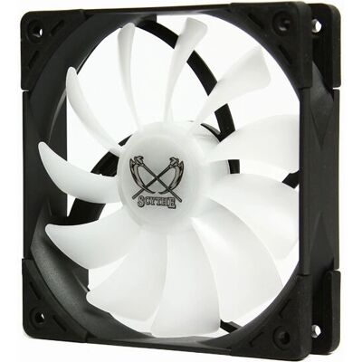 Scythe Kaze Flex RGB PWM 120mm Lüfter - Schwarz, Weiß - Computer-Kühlsystem Scythe Kaze Flex RGB PWM 120mm Lüfter - Schwarz, Weiß - Computer-Kühlsystem