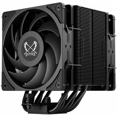 Ψύκτης CPU Scythe Mugen 6 Black Edition με 2 ανεμιστήρες - Υψηλής απόδοσης με μαύρο σχέδιο Ψύκτης CPU Scythe Mugen 6 Black Edition με 2 ανεμιστήρες - Υψηλής απόδοσης με μαύρο σχέδιο