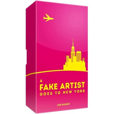 Pixie Games Un Faux Artiste Va À New York - Jeu de fête - Publicité Pixie Games Un Faux Artiste Va À New York - Jeu de fête - Publicité