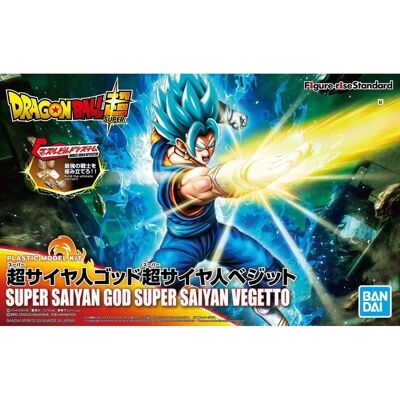 Bandai Vegetto SS Bóg - Figura akcji - Dragon Ball - Zestaw modelarski Bandai Vegetto SS Bóg - Figura akcji - Dragon Ball - Zestaw modelarski