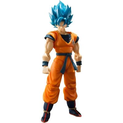 Figurine Goku Super Saiyan Blue de Bandai - 140mm Figurine Goku Super Saiyan Blue de Bandai - 140mm