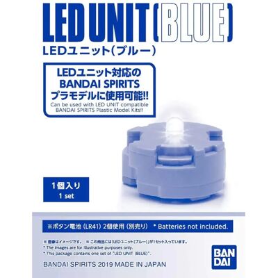 Figura Modelo Gundam Azul LED - Série Mobile Suit Figura Modelo Gundam Azul LED - Série Mobile Suit