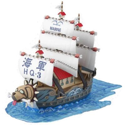 Bandai Garp's Oorlogsschip - Grand Ship Collectie - Kleurgecodeerd Bandai Garp's Oorlogsschip - Grand Ship Collectie - Kleurgecodeerd