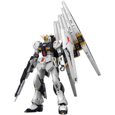Zestaw modelu RG 1/144 Nu Gundam Char's Counterattack od Bandai Zestaw modelu RG 1/144 Nu Gundam Char's Counterattack od Bandai