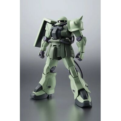 Figura d'azione ZAKU II F-2 TIPO Ver. ANIME di Bandai con accessori Figura d'azione ZAKU II F-2 TIPO Ver. ANIME di Bandai con accessori