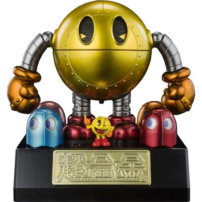 Figura d'azione Pac-Man in metallo pressofuso - 10,5cm - Pac-Man e fantasmi Figura d'azione Pac-Man in metallo pressofuso - 10,5cm - Pac-Man e fantasmi