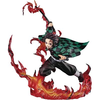 Figurine d'action Bandai Tanjiro Kamado Respiration Totale - Demon Slayer - Publicité Figurine d'action Bandai Tanjiro Kamado Respiration Totale - Demon Slayer - Publicité