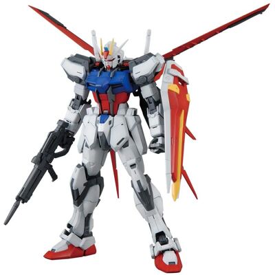 Bandai MG Aile Strike Gundam Ver.RM 1/100 Modèle en Plastique - Haute Détail - Publicité Bandai MG Aile Strike Gundam Ver.RM 1/100 Modèle en Plastique - Haute Détail - Publicité