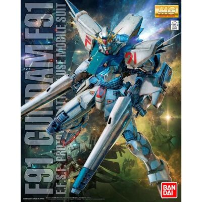 Bandai MG Gundam F91 Versión 2 Modelo Coleccionable de Alta Calidad Bandai MG Gundam F91 Versión 2 Modelo Coleccionable de Alta Calidad