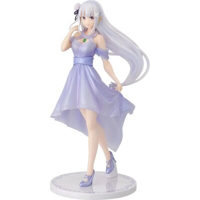Bandai Emilia Figur - Re:Zero - Dreaming Future Story - 17cm Bandai Emilia Figur - Re:Zero - Dreaming Future Story - 17cm