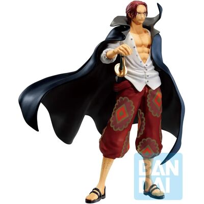 Figurine Banpresto Shanks Ichibansho - 16cm - One Piece - Rouge - Collection - Publicité Figurine Banpresto Shanks Ichibansho - 16cm - One Piece - Rouge - Collection - Publicité