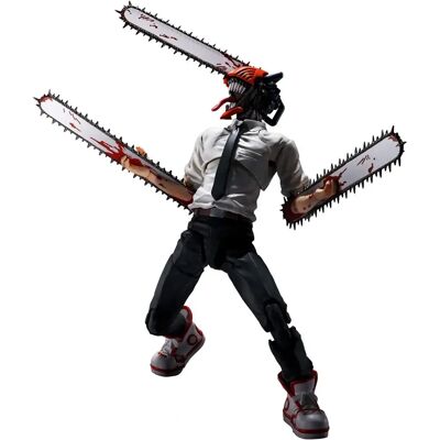 Bandai Chainsaw Man S.H. Figuarts Figurine - 15 cm - Publicité Bandai Chainsaw Man S.H. Figuarts Figurine - 15 cm - Publicité